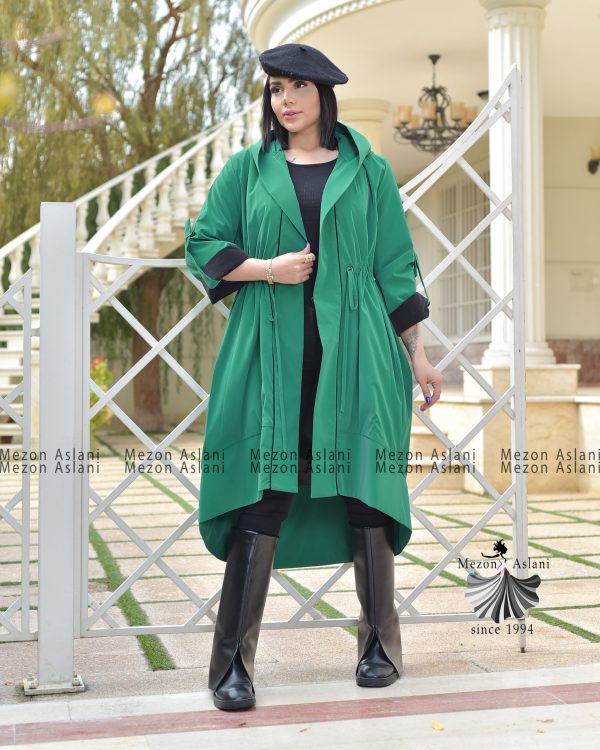 مانتو بارانی آستردار - Image 4