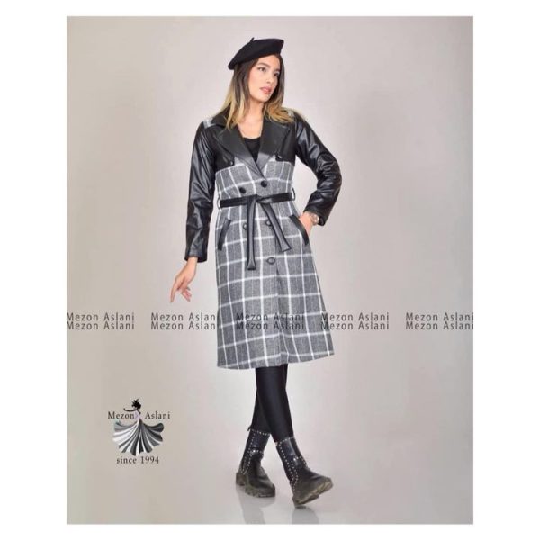 مانتو توئيت چهارخونه - Image 4