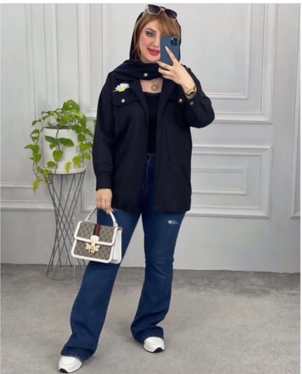 مانتو لنین گلدوزی - Image 2