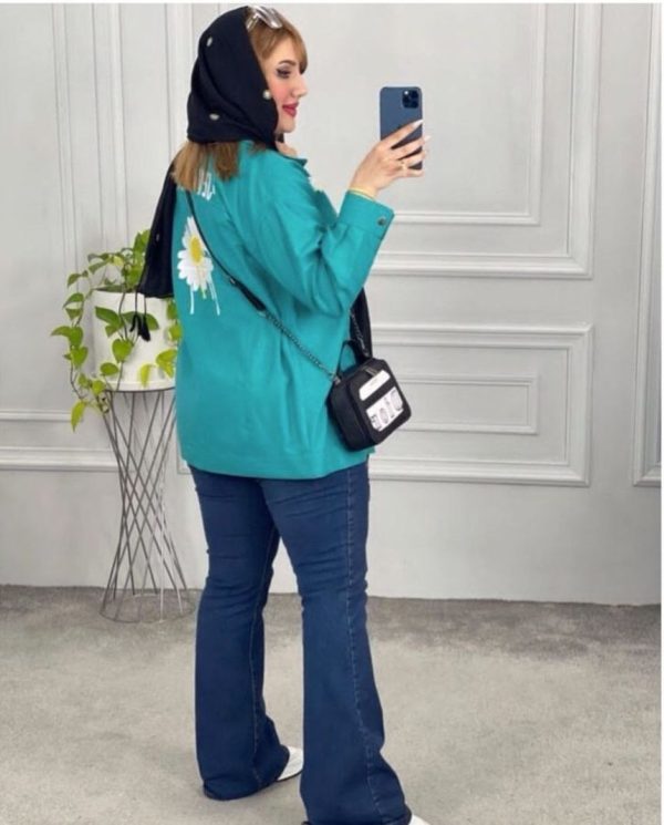 مانتو لنین گلدوزی - Image 4