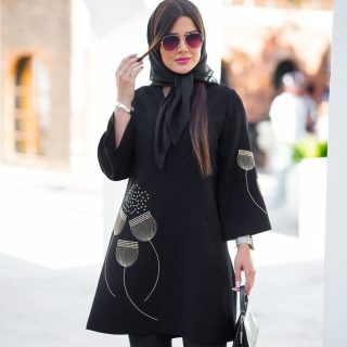 مانتو گلدوزی قاصدک