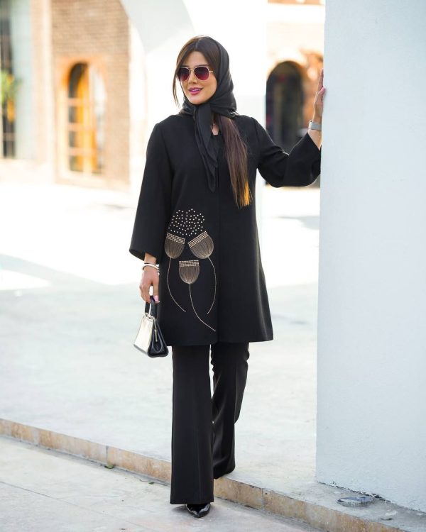 مانتو گلدوزی قاصدک - Image 2