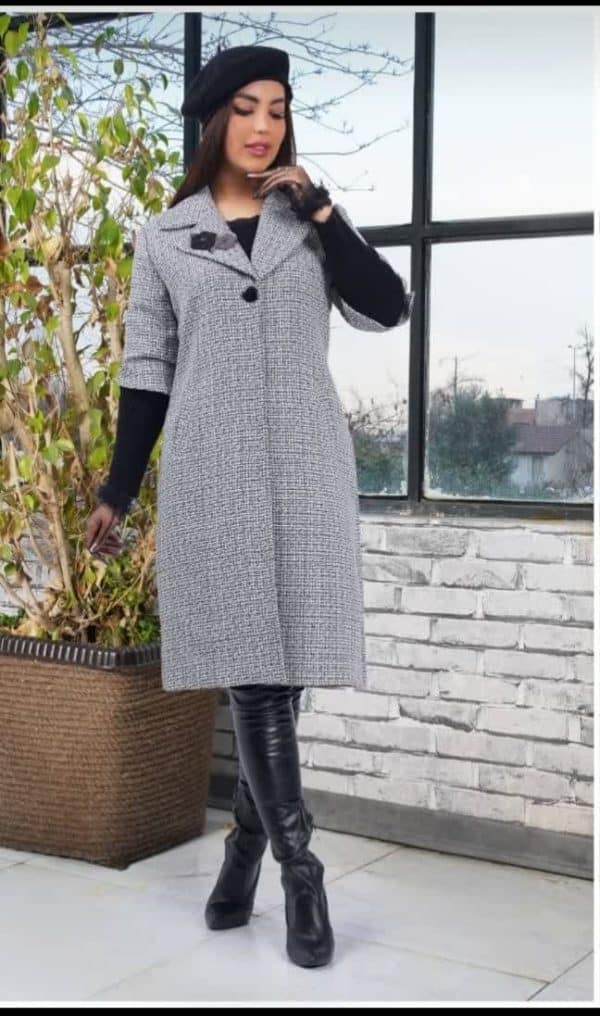 مانتو ریما آستین بافت قواره