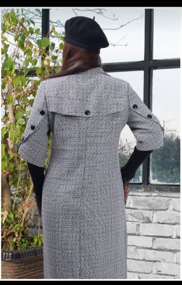 مانتو ریما آستین بافت قواره - Image 2