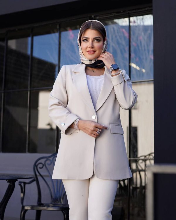 کت شلوار مازراتی نخ توییس - Image 3