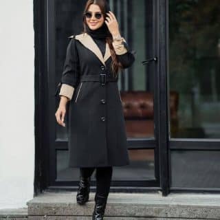 پالتو بارانی پشت بلدینگ قواره