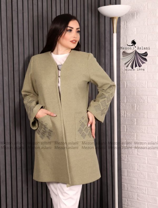 فتر یقه گرد آستردار قواره - Image 2