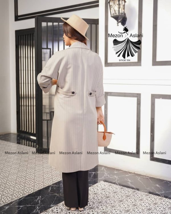 مانتو دیپلمات یقه انگلیسی - Image 3