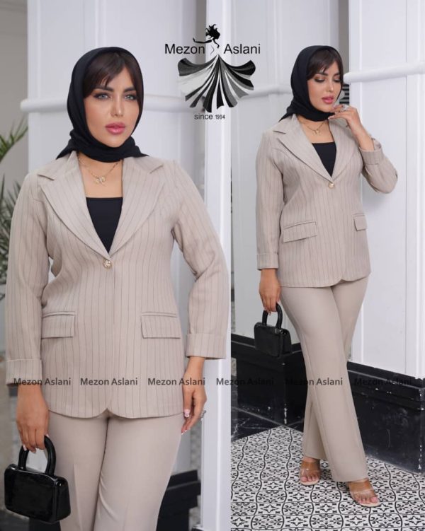 کت شلوار دیپلمات کج راه - Image 3